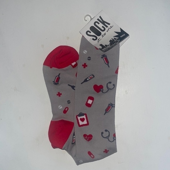 Sock It To‎ Me, Knee High Funky Socks: Careers and Hobbies NURSE - Picture 2 of 4